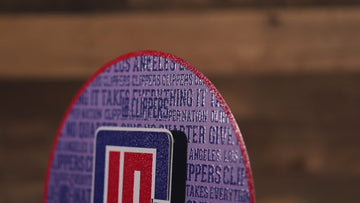 Los Angeles Clippers CRAFT SERIES 3D Embossed Metal Wall Art