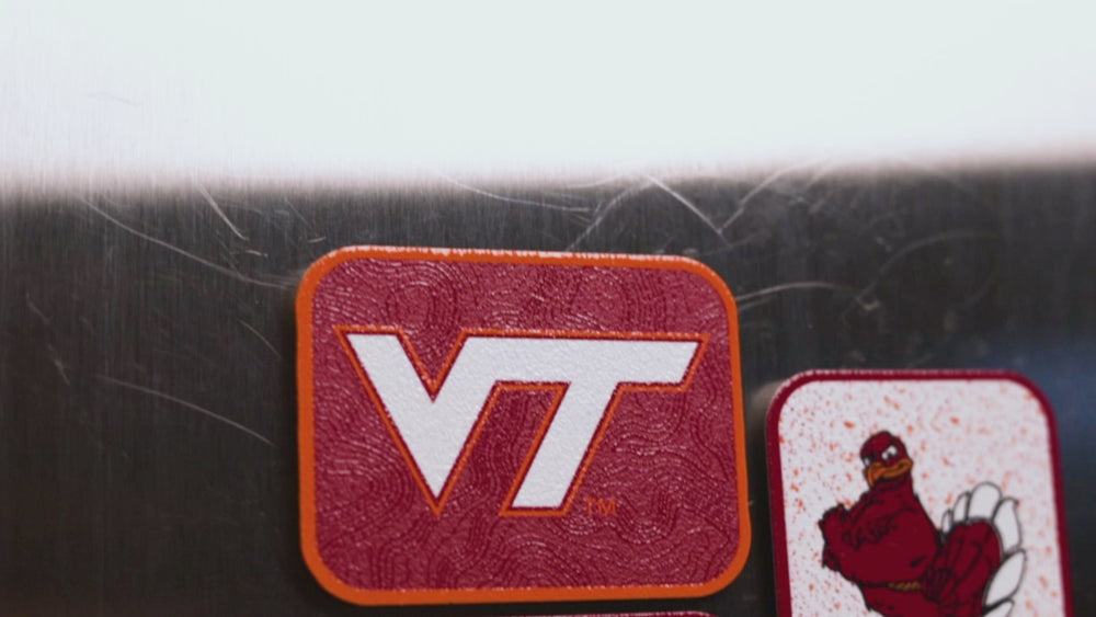 Virginia Tech Hokies - SET of 3 Magnets