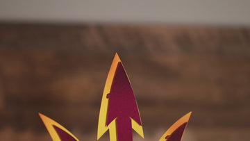 Arizona State Pitchfork 3D Vintage Metal Wall Art