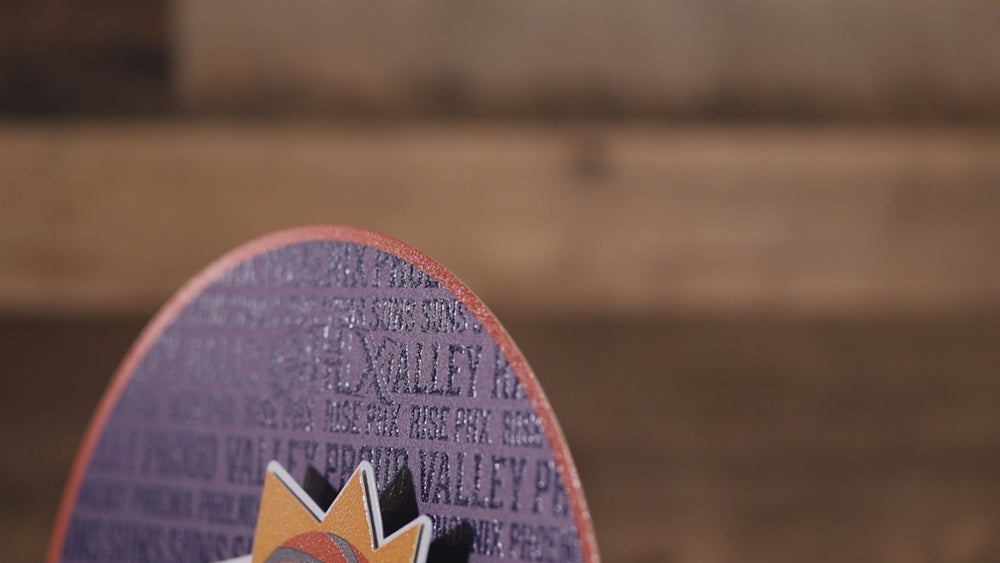 Phoenix Suns CRAFT SERIES 3D Embossed Metal Wall Art