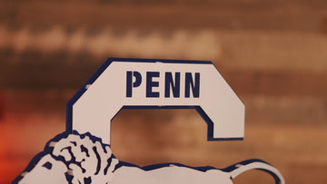 Penn State Nittany Lions VAULT "1950 S"  3D Vintage Metal Wall Art