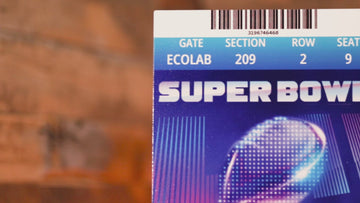 Philadelphia Eagles Super Bowl LII Ticket Stub Single Layer Metal Wall Art