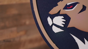 Florida Panthers NHL 3D Vintage Metal Wall Art