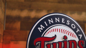 Minnesota Twins Crest 3D Metal Wall Art