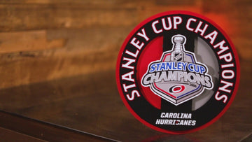 Carolina Hurricanes HEX HEAD EXCLUSIVE 2006 Stanley Cup 3D Metal Wall Art