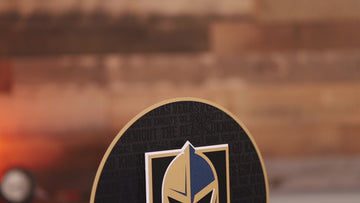 Vegas Golden Knight logo CRAFT SERIES 3D Vintage Metal Wall Art