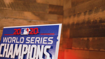 Los Angeles Dodgers 2020 World Series Champions 3D Metal Wall Art