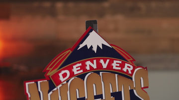 Denver Nuggets "1993" 3D vintage Metal Wall Art
