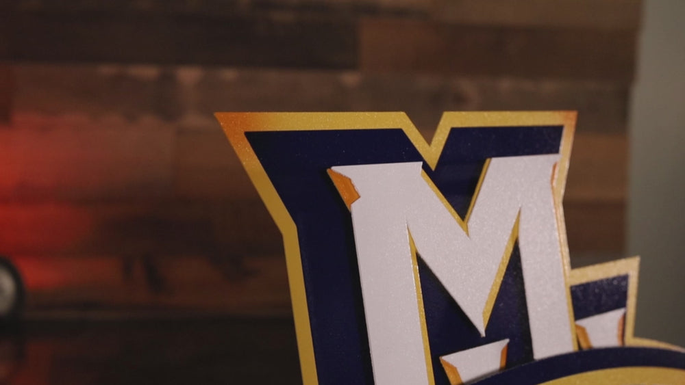 Marquette University 3D Vintage Metal Wall Art