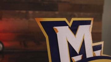 Marquette University 3D Vintage Metal Wall Art