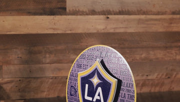 CLOSE OUT - LA Galaxy CRAFT SERIES 3D Embossed Metal Wall Art