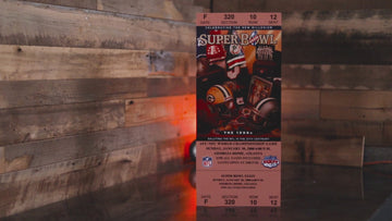 Los Angeles Rams Super Bowl XXXIV Ticket Stub Single Layer Metal Wall Art