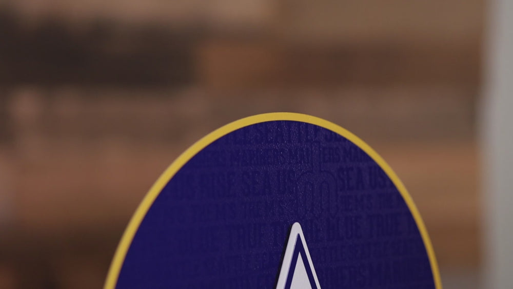 Seattle Mariners CRAFT SERIES 3D Embossed Metal Wall Art