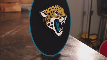 Jacksonville Jaguars CRAFT SERIES 3D Vintage Metal Wall Art