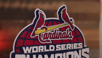 St. Louis Cardinals 2006 World Series Champions 3D Vintage Metal Wall Art