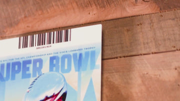 New England Patriots Super Bowl LIII Ticket Stub Single Layer Metal Wall Art