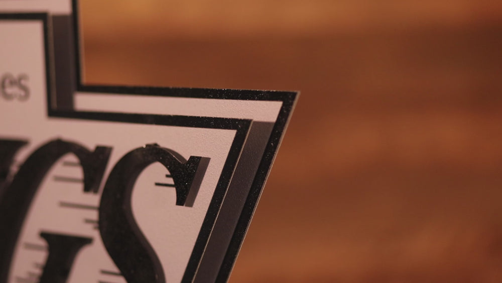 Los Angeles Kings 80's Vintage 3D Vintage Metal Wall Art