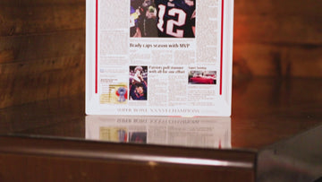 USA Today New England Patriots 2002 Super Bowl Front Page -- FEB 4, 2002