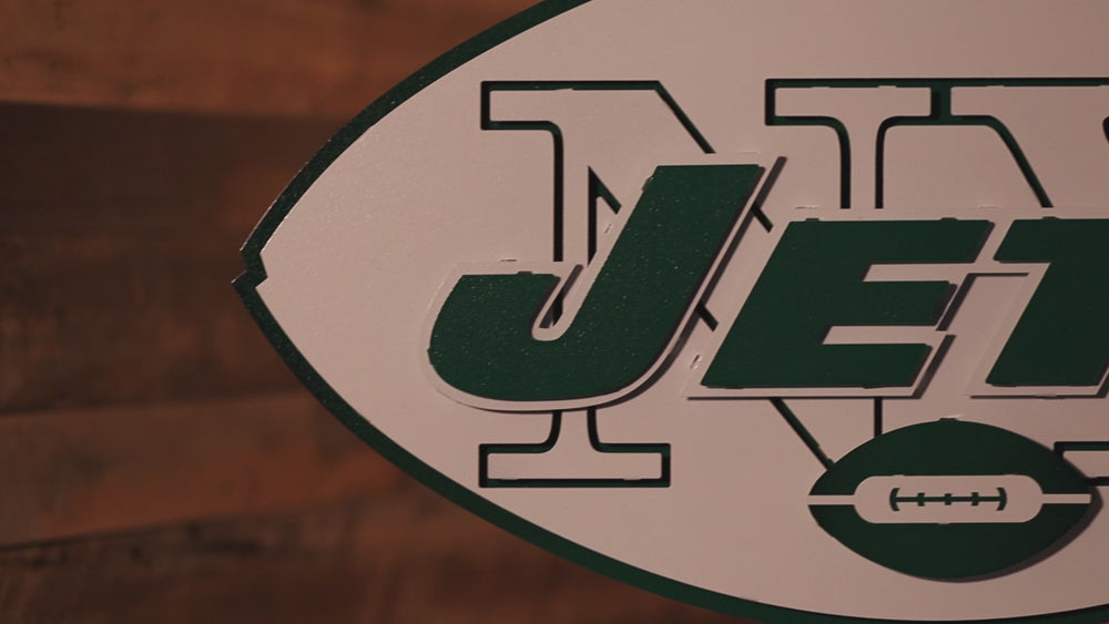New York Jets "1964" Vintage Metal Wall Art