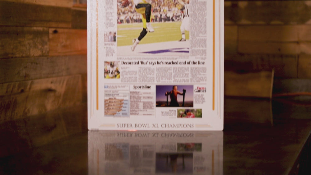 USA Today Pittsburgh Steelers 2006 Super Bowl Front Page - FEB 6, 2006