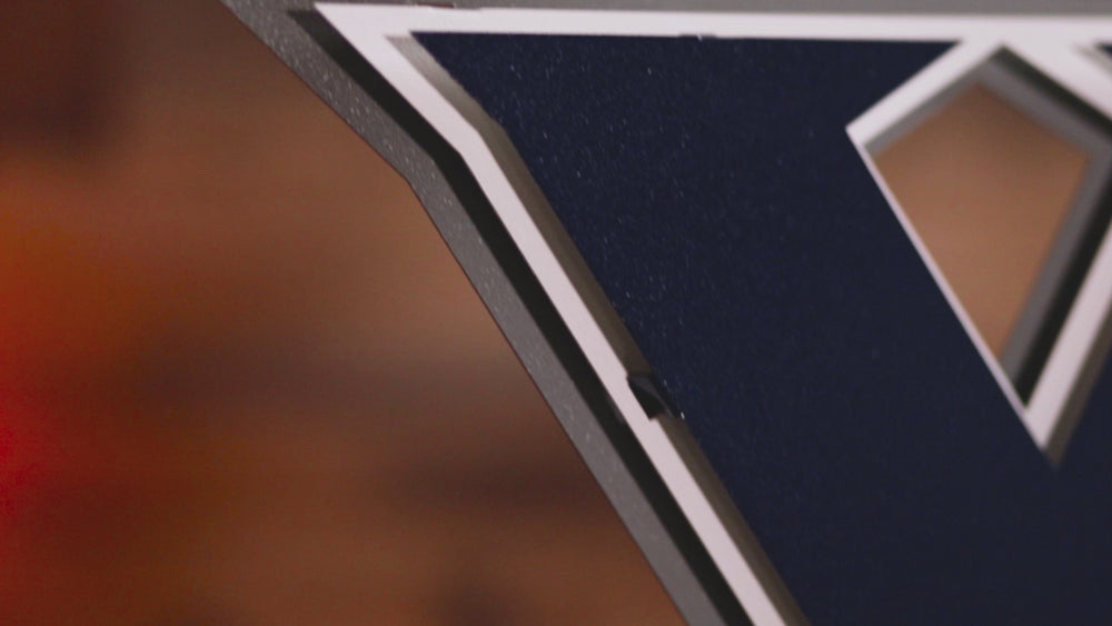 Xavier "X" 3D Vintage Metal Artwork