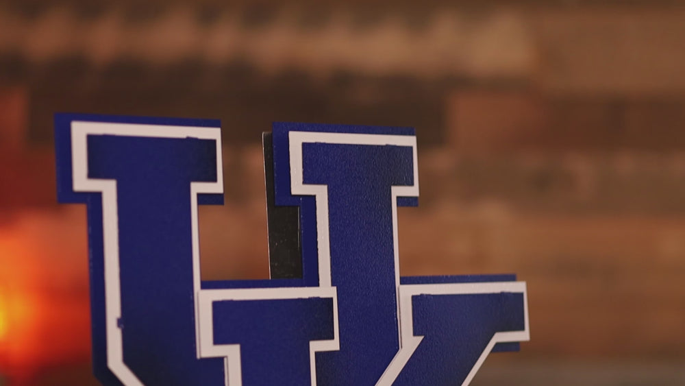 Kentucky Wildcats "UK" 5 layer 3D Metal Wall Art