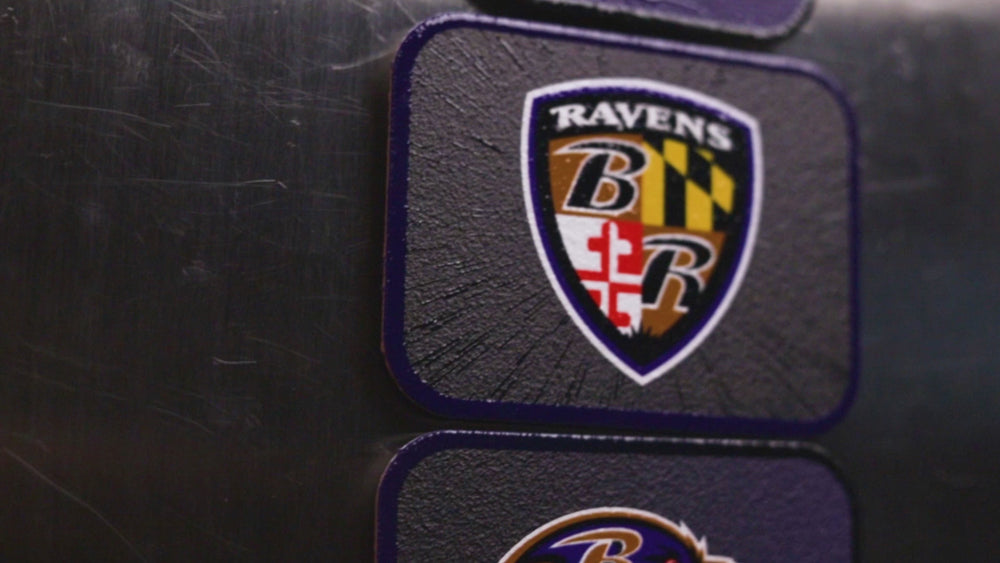 Baltimore Ravens - SET of 3 Magnets