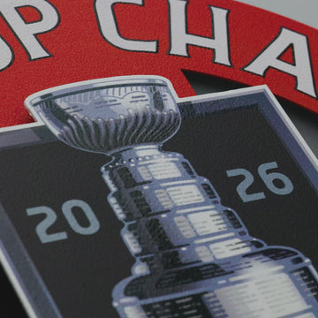 Carolina Hurricanes HEX HEAD EXCLUSIVE 2026 Stanley Cup 3D Metal Wall Art