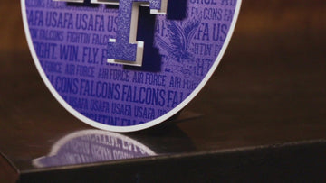 Air Force Academy CRAFT SERIES 3D Embossed Metal Wall Art