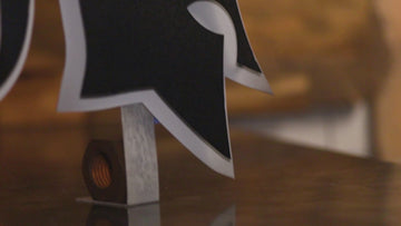 MONOCHROME - Michigan State "Spartan Helmet" 3D Vintage Metal Wall Art