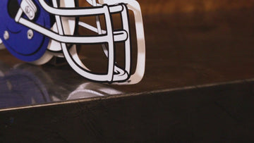 Kentucky Wildcats BLITZ COLLECTION - 8 LAYER Helmet 3D Metal Wall Art