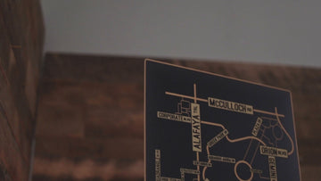 Orlando, Central Florida School Street Poster Single Layer Metal Wall Art