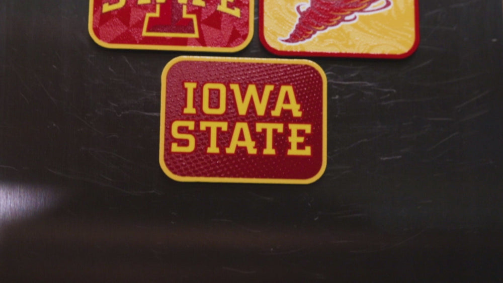 Iowa State Cyclones - SET of 3 Magnets