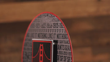 San Francisco Giants CRAFT SERIES 3D Embossed Metal Wall Art