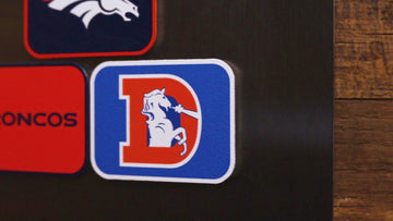Denver Broncos - SET of 3 Magnets