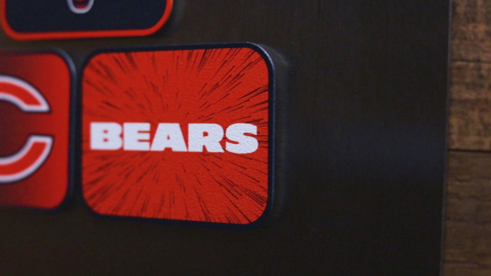 Chicago Bears - SET of 3 Magnets