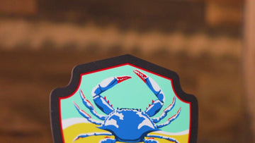 Maryland State Badge 3D Metal Wall Art