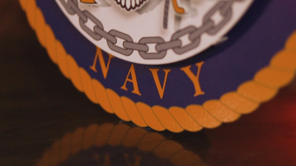 United States Navy Seal 3D Vintage Metal Wall Art