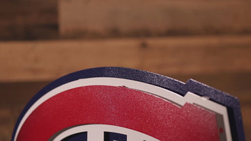 Montreal Canadiens NHL 3D Vintage Metal Wall Art