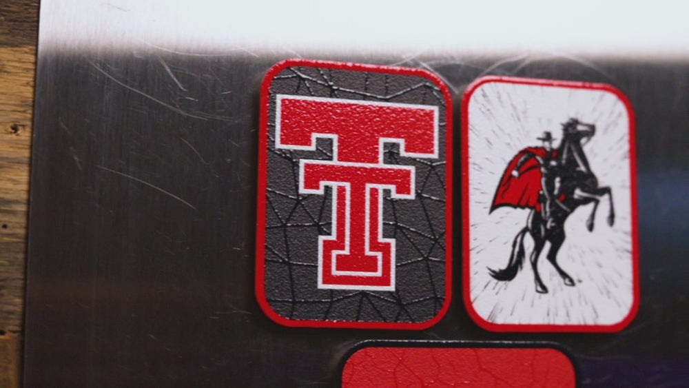 Texas Tech Red Raiders - SET of 3 Magnets