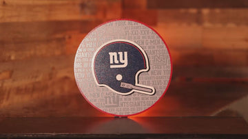 New York Giants CRAFT SERIES 3D Vintage Metal Wall Art