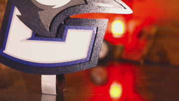 Creighton Bluejays 3D Vintage Metal Wall Art