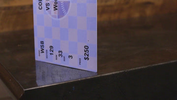 Boston Red Sox 2007 World Series Ticket Stub Single Layer Metal Wall Art