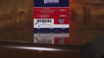 Boston Red Sox 2013 World Series Ticket Stub Single Layer Metal Wall Art