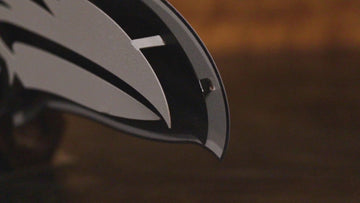 MONOCHROME - Baltimore Ravens "Raven Mascot" 3D Vintage Metal Wall Art
