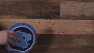 North Carolina Tar Heels "Double Play" On the Shelf or on the Wall Art