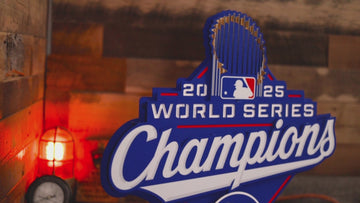Los Angeles Dodgers 2025 World Series 3D Vintage Metal Wall Art