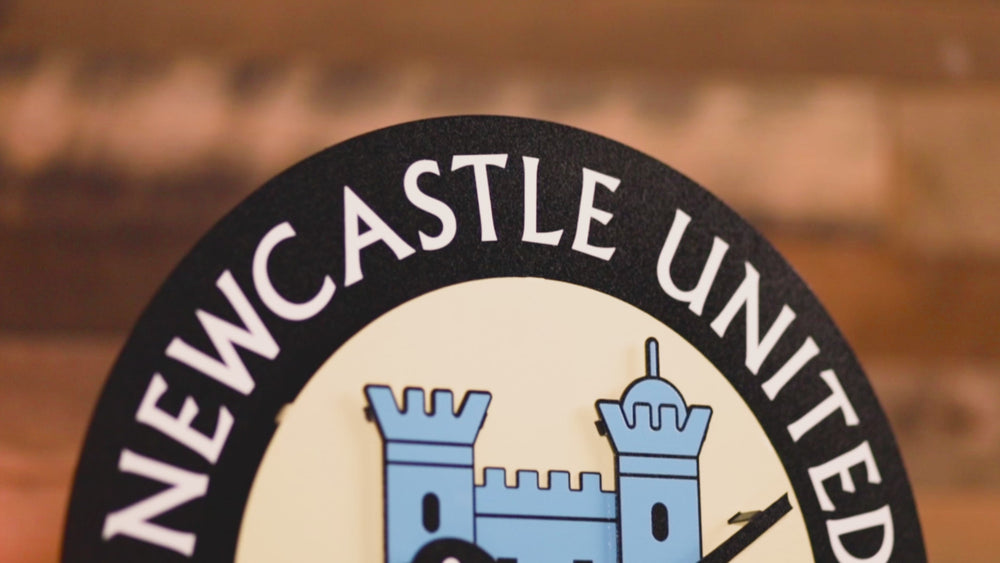 Newcastle United Football Club 3D Metal Wall Art