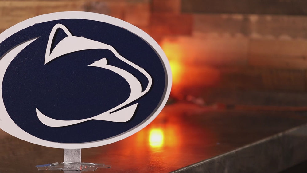 Penn State Nittany Lions 3D Metal Wall Art
