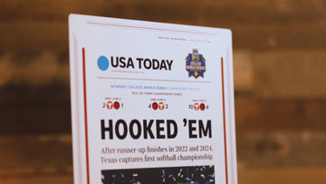 USA Today Longhorns 2025 Women's College World Series Front Page - JUNE 7, 2025